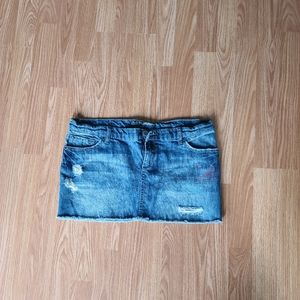 Jean Mini Skirt